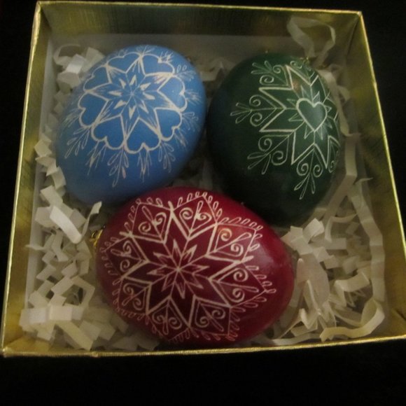 Handmade Ornaments by artist from Prague